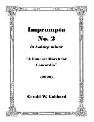 Impromptu No. 2 in f-sharp minor (2020)
