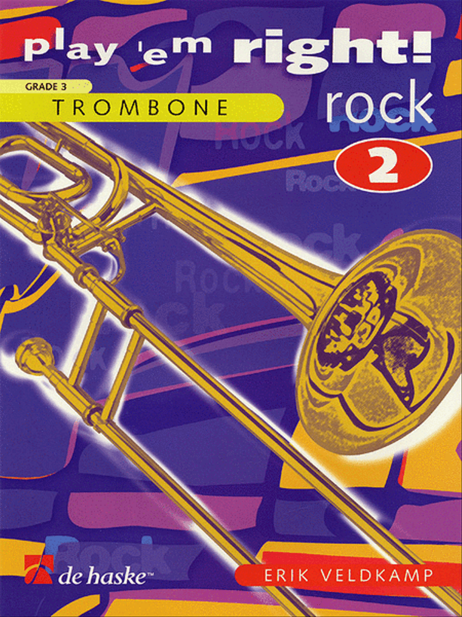 Play 'Em Right Rock - Vol. 2 by Erik Veldkamp Trombone Solo - Sheet Music