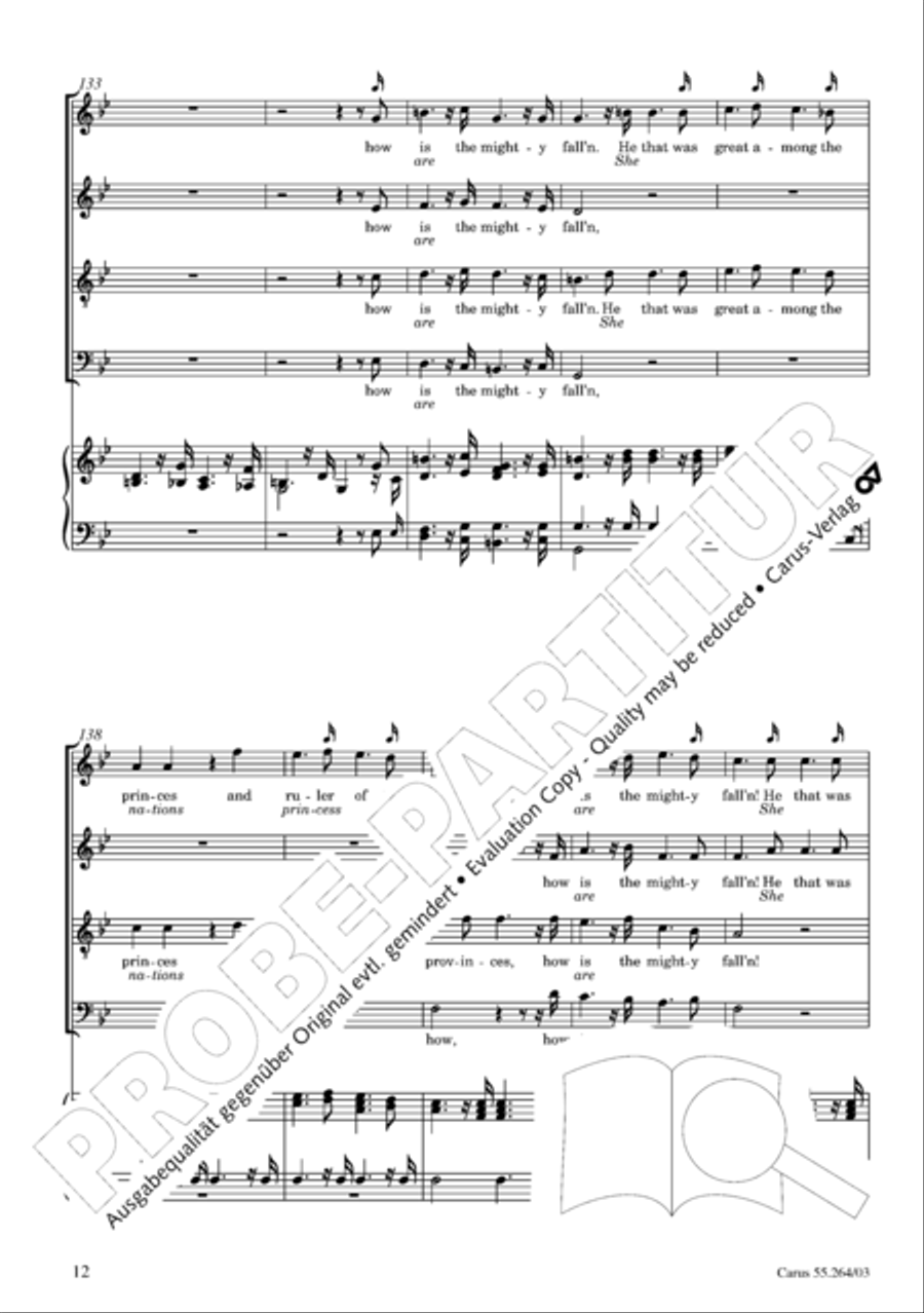 Israel in Egypt - Part I Israel in Egypt - Part I 4-Part scores gallery preview page 17