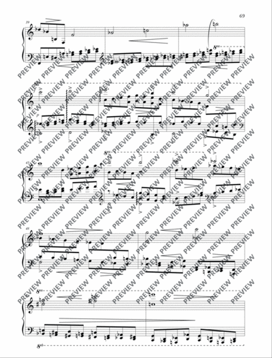 Choral Soul Etude Choir scores gallery preview page 5