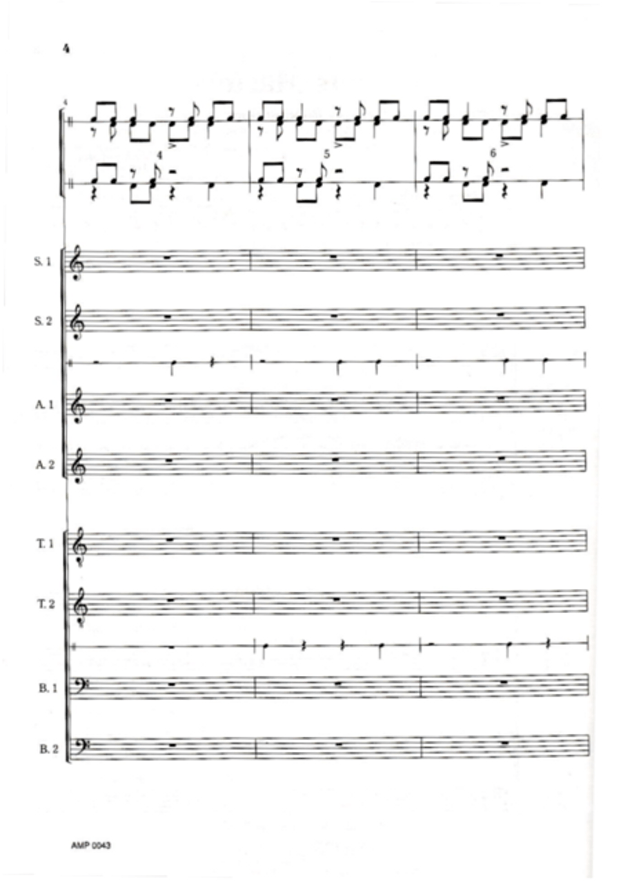 Trepute Martela Trepute Martela SSAATTBB scores gallery preview page 14