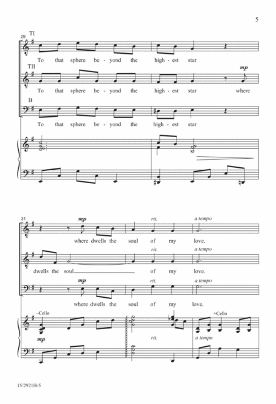 Where Dwells the Soul of My Love TTB scores gallery preview page 5