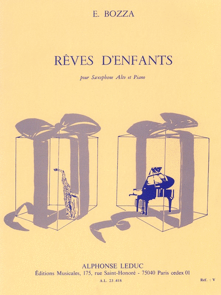 Reves D'enfants (saxophone-alto & Piano)