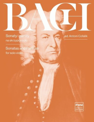Book cover for Bach - Sonatas and Partitas
