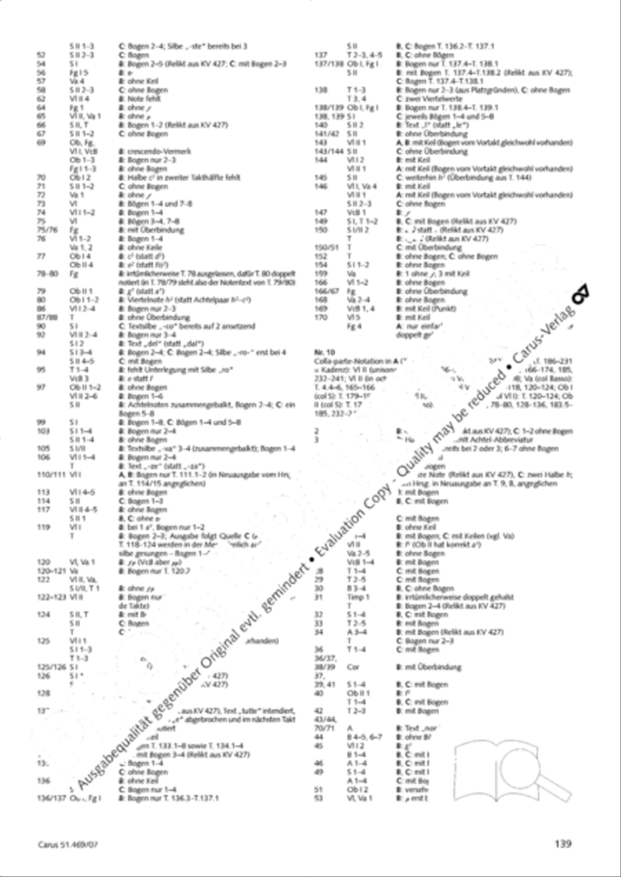 Davide penitente Davide penitente 4-Part scores gallery preview page 152