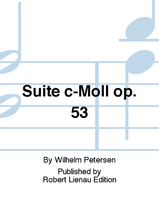 Book cover for Suite c-Moll Op. 53
