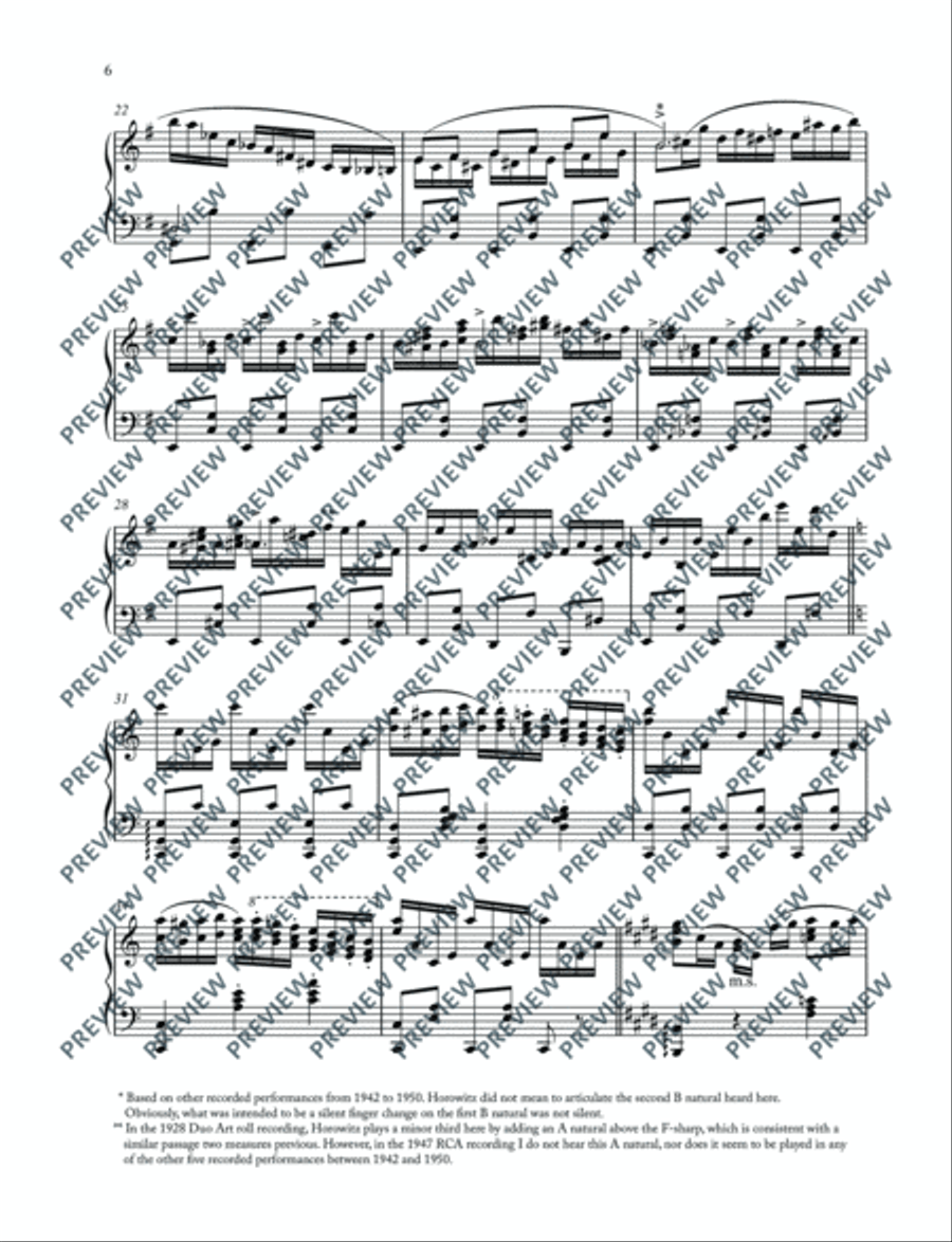 Carmen Variations Piano Solo scores gallery preview page 7