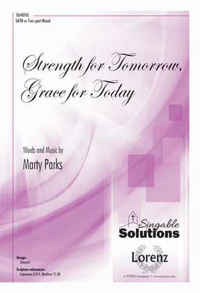 Book cover for Strength for Tomorrow, Grace for Today