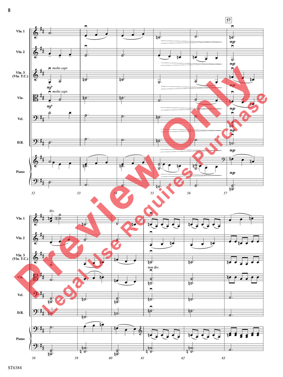 Forever Joyful! String Orchestra scores gallery preview page 9