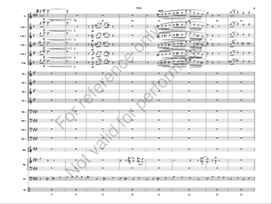 Tip Toe Jazz Ensemble scores gallery preview page 6