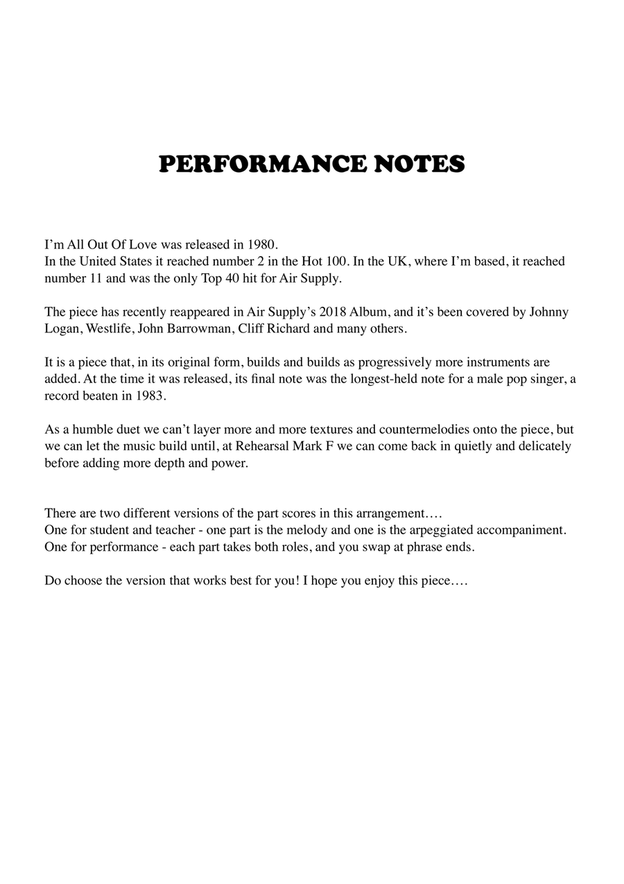All Out Of Love Acoustic Guitar scores gallery preview page 3