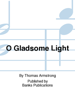 Book cover for O Gladsome Light
