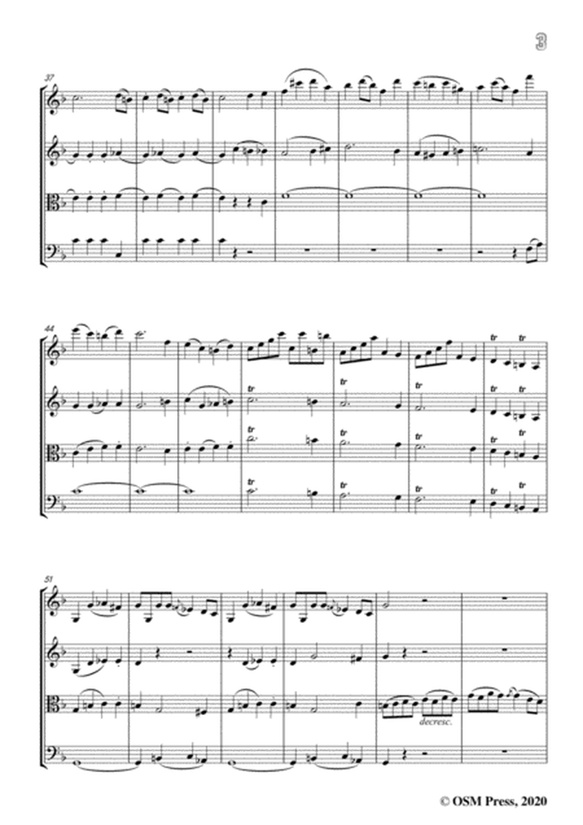 Haydn-String Quartet in F Major,Hob.III 73,Op.74 No.2 image number null
