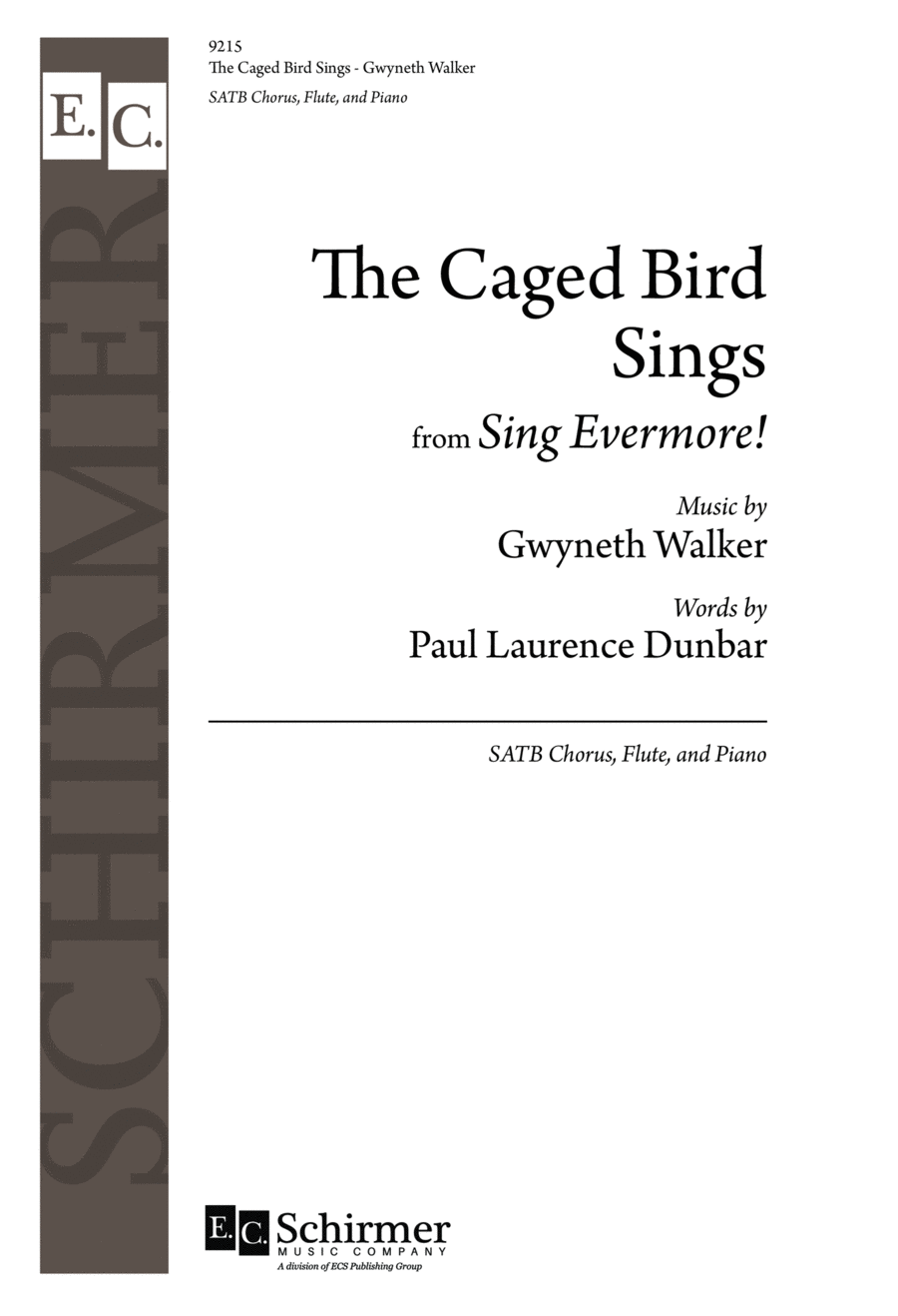 The Caged Bird Sings 4-Part scores gallery preview page 1