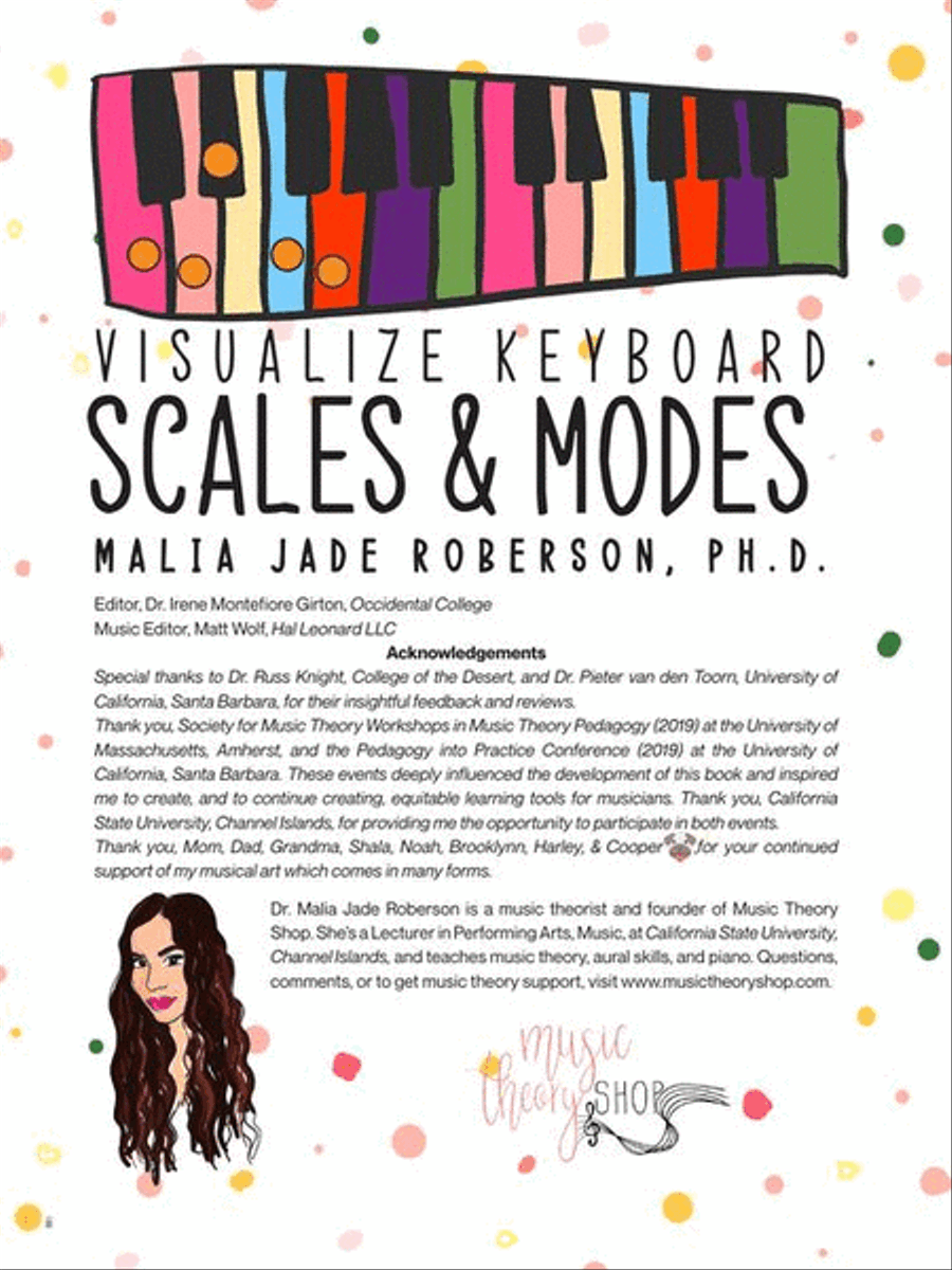 Visualize Keyboard Scales & Modes Piano scores gallery preview page 3