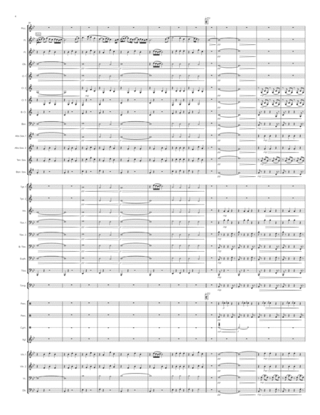 Themes from Lord of the Rings: The Fellowship Of The Ring for full Concert Band and Strings image number null