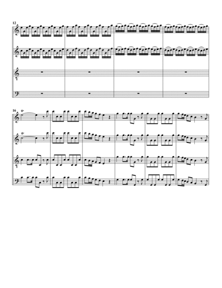 Estro armonico, Concerto, Op.3, no.5 (Arrangement for 4 recorders (AATB))