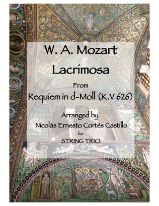 Lacrimosa (from Requiem in D minor, K. 626) for String Trio