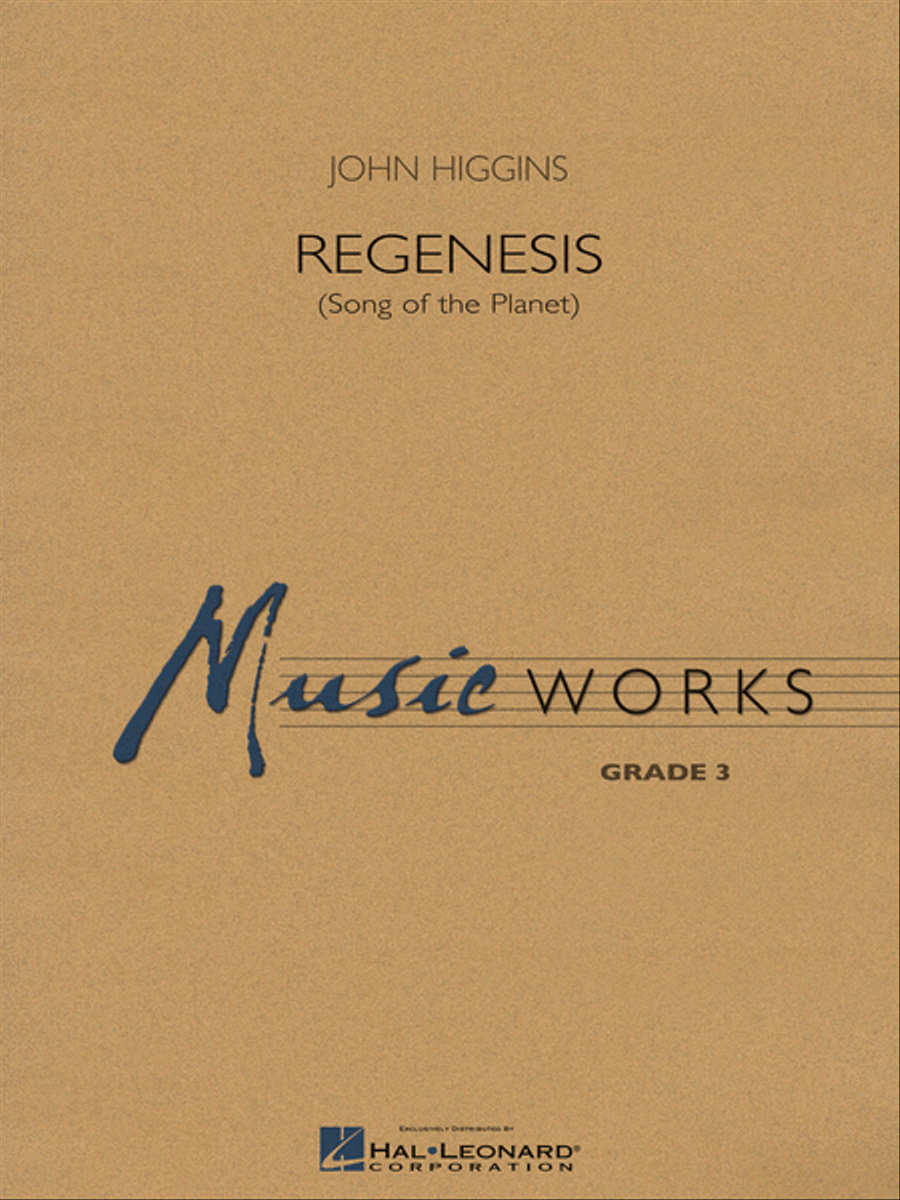 Regenesis (Song of the Planet) Concert Band scores gallery preview page 1