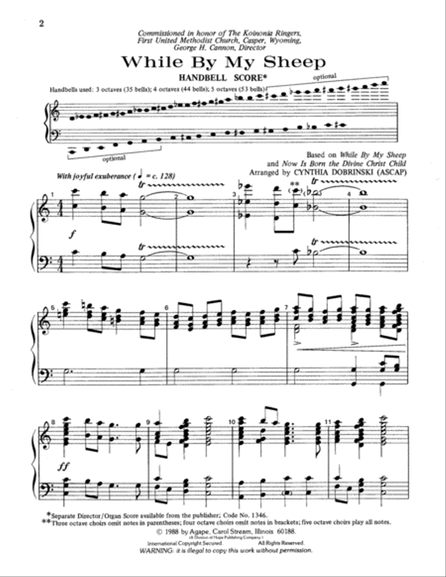 While by My Sheep 5-Octaves scores gallery preview page 9