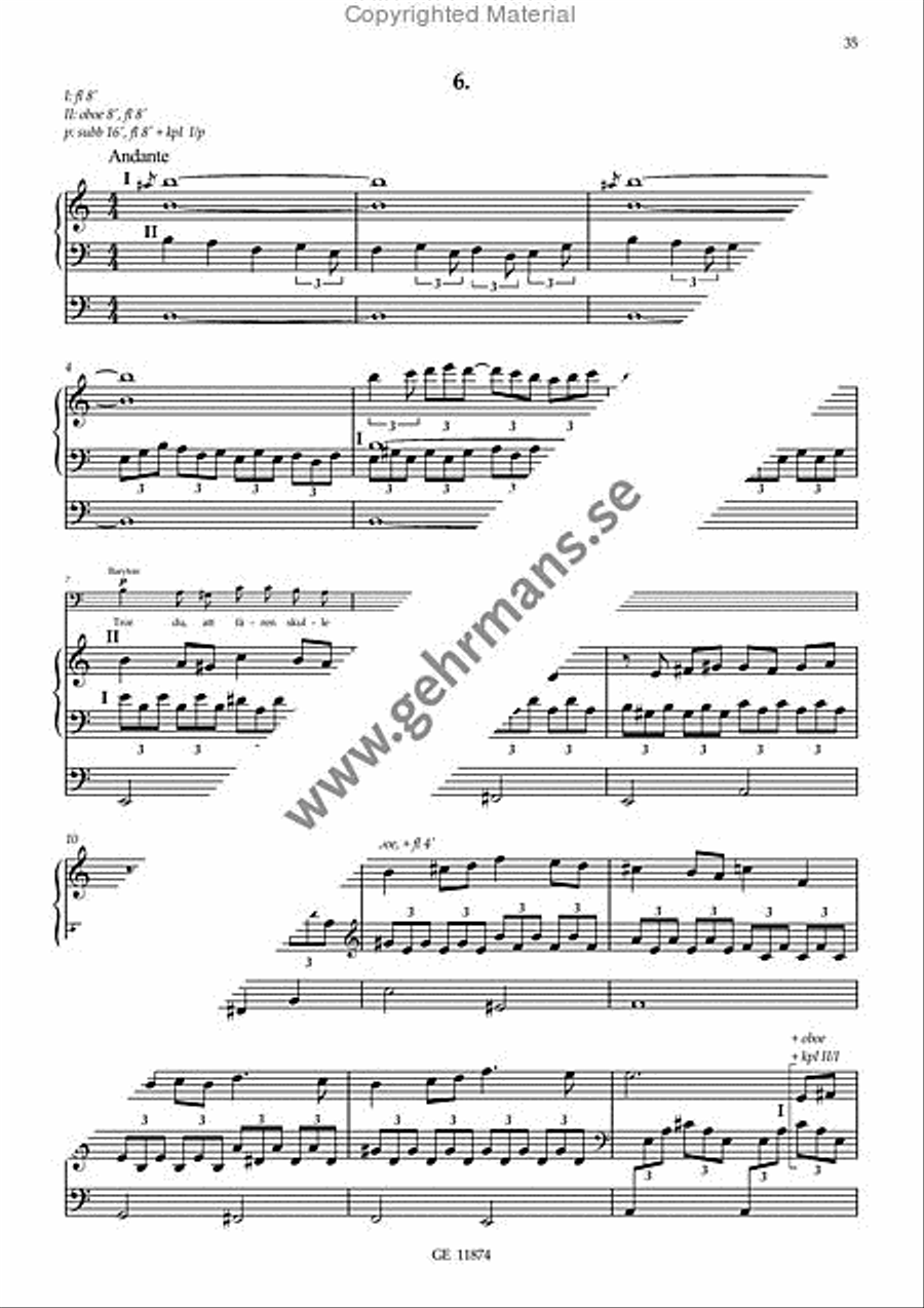Forkladd gud Forkladd gud Mixed Choir scores gallery preview page 10