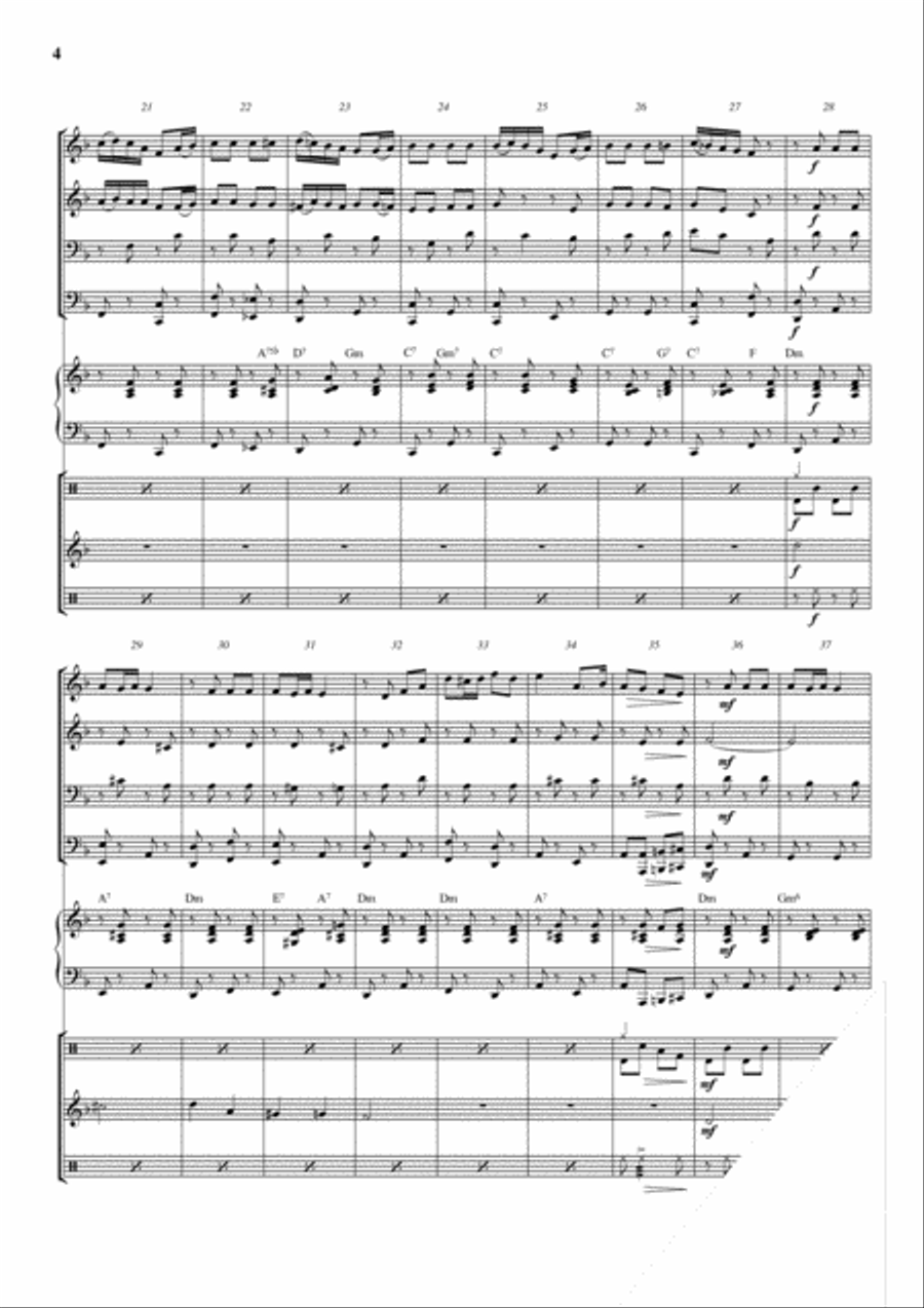 Amboss Polka Amboss Polka Concert Band scores gallery preview page 4
