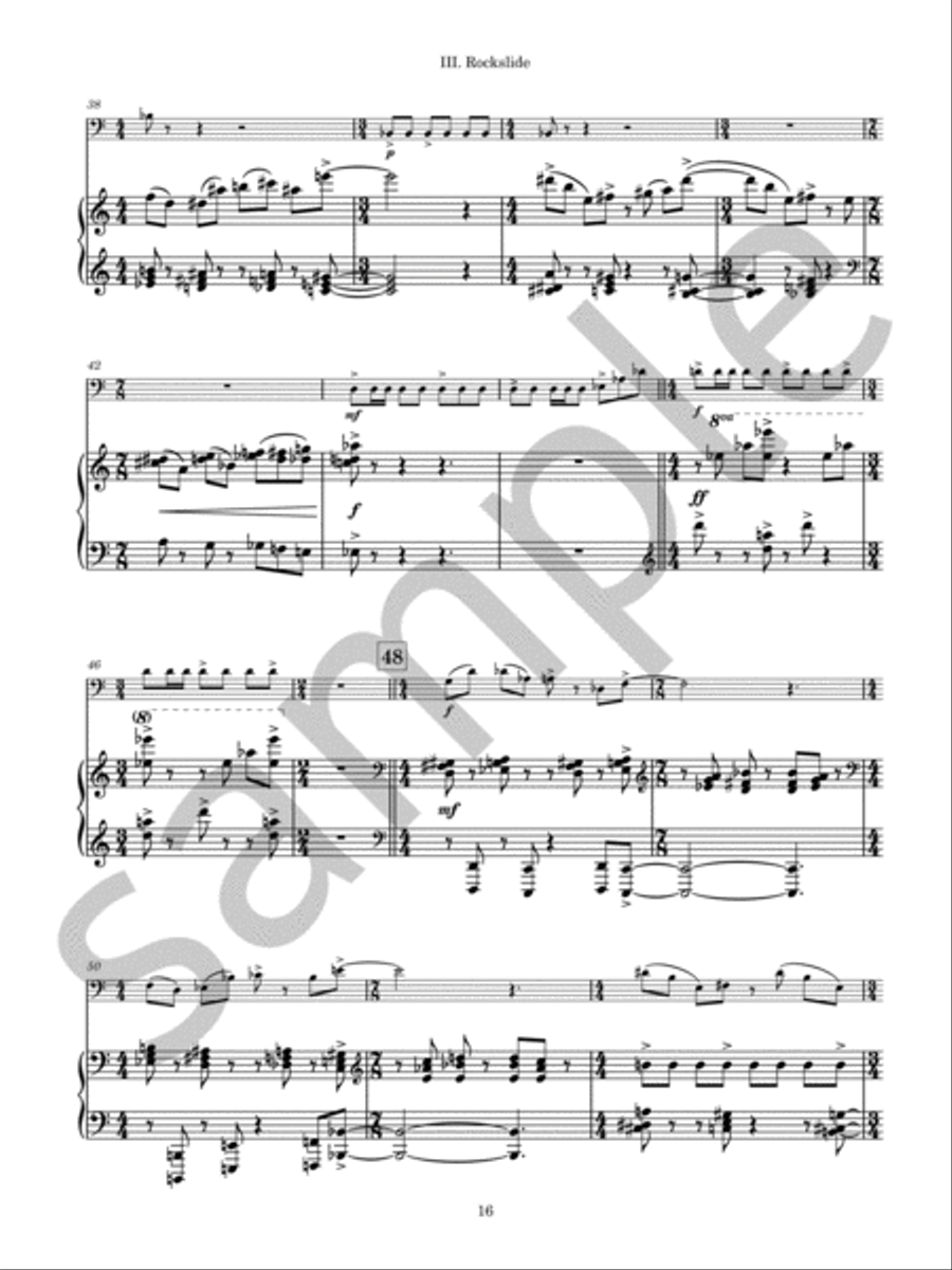 River Runner Chamber Music scores gallery preview page 11