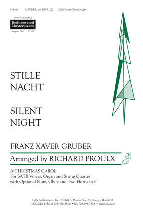 Book cover for Stille Nacht - Full Score and Parts