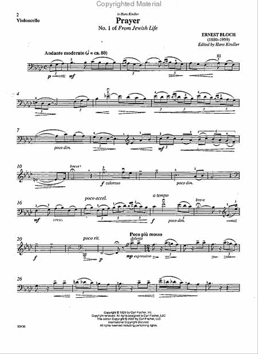 Prayer Piano scores gallery preview page 2