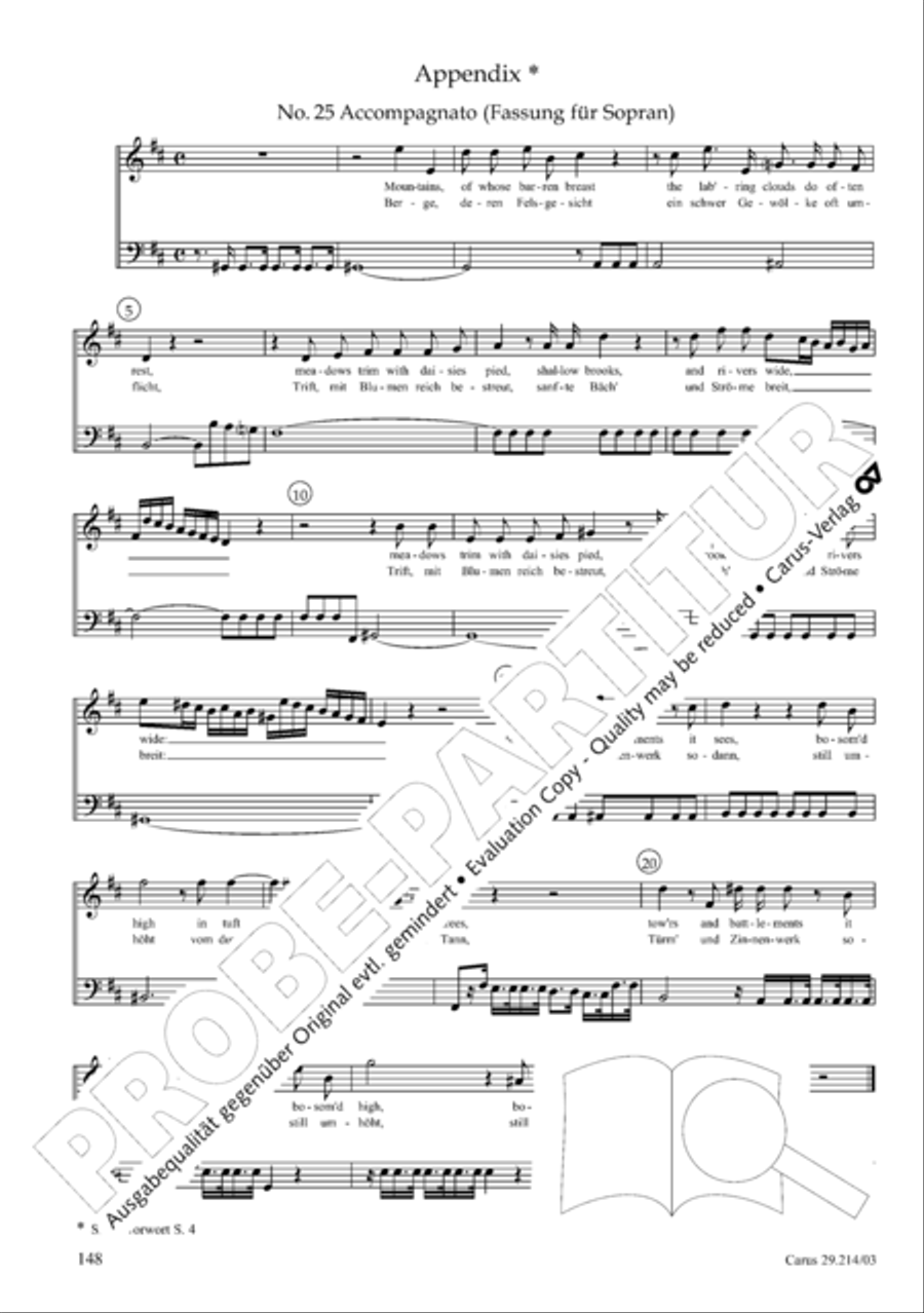 L'Allegro, il Pensieroso ed il Moderato TB scores gallery preview page 149