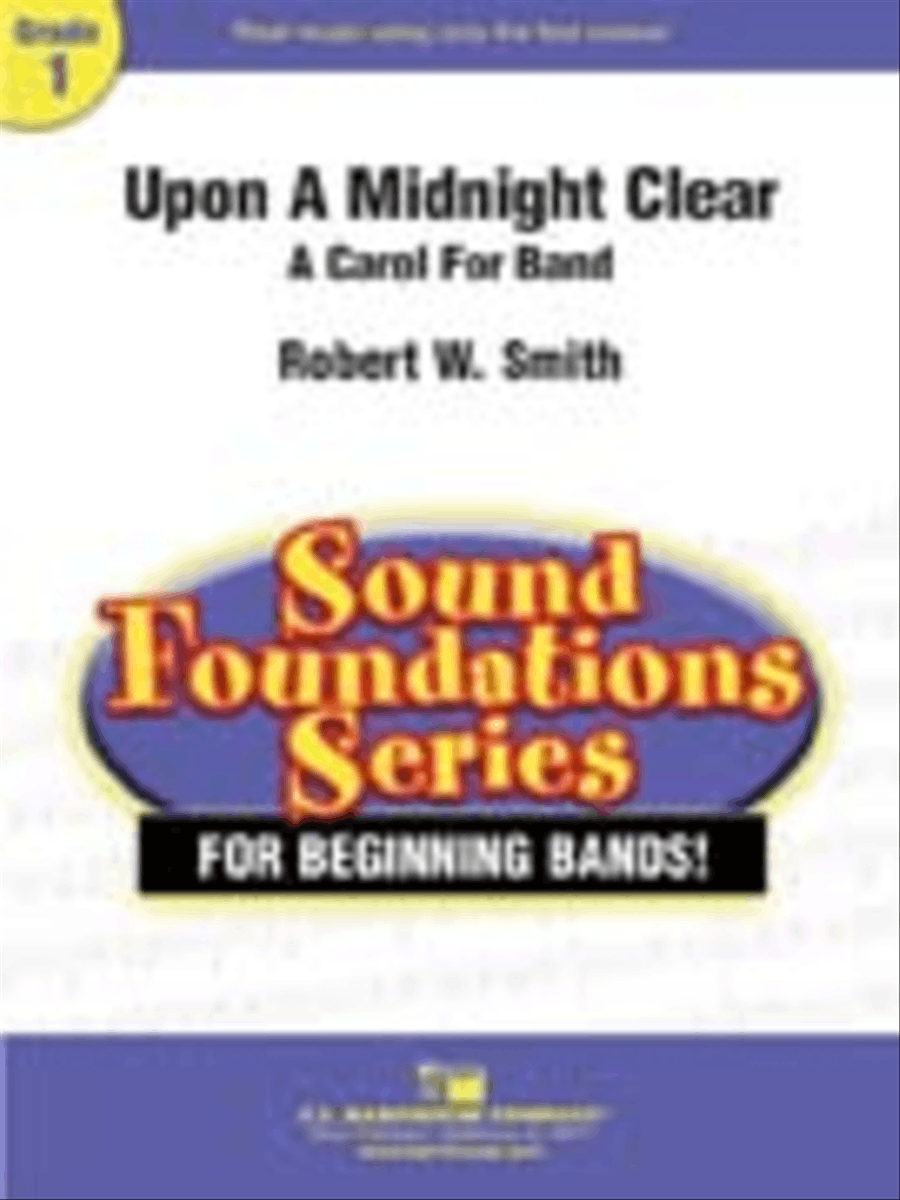 Upon A Midnight Clear Upon A Midnight Clear Concert Band scores gallery preview page 1