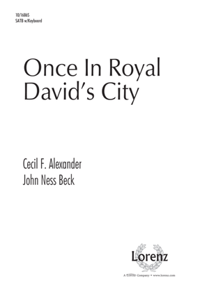 Once in Royal David's City