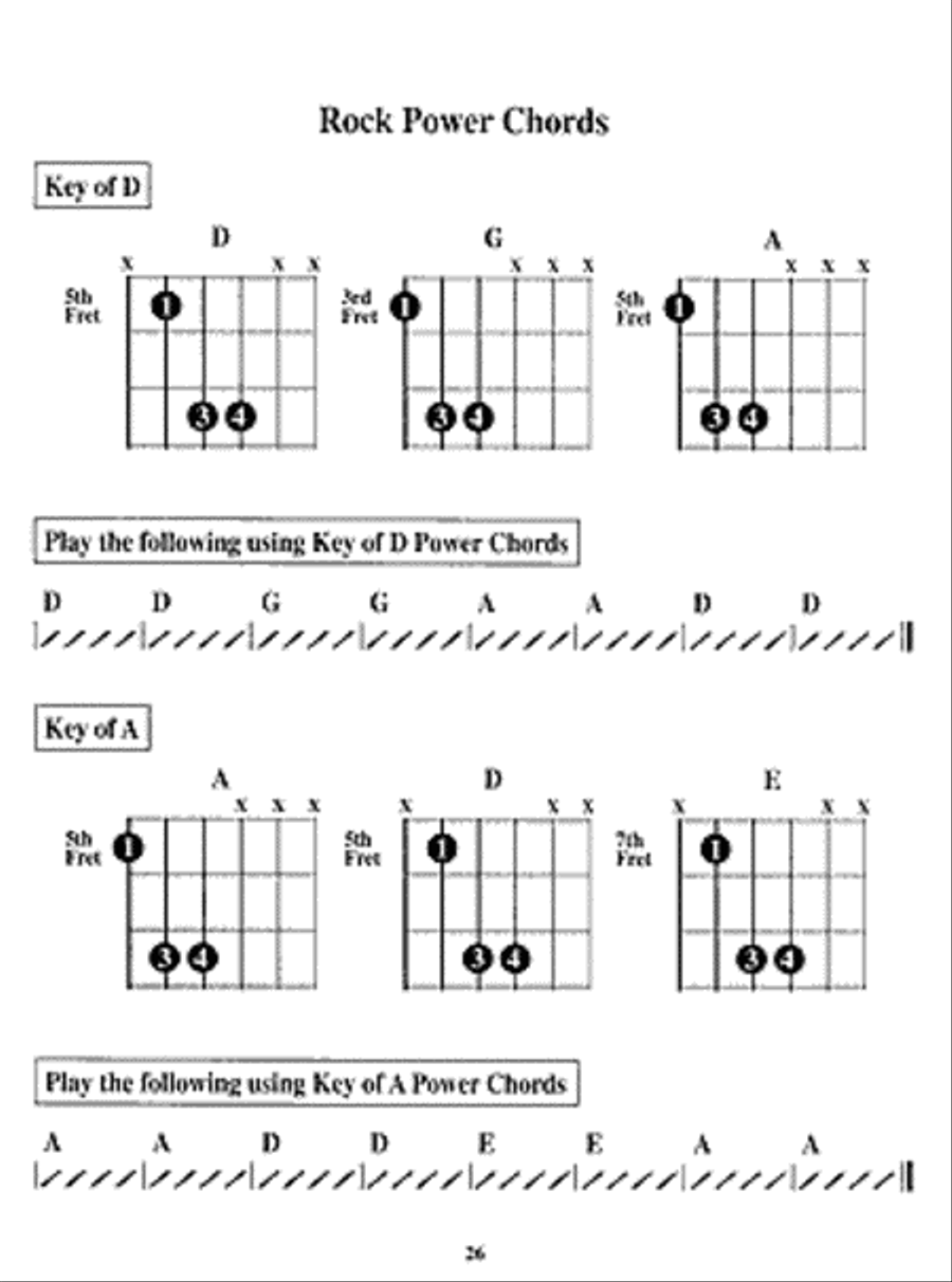 Children's Guitar Chord Book Guitar scores gallery preview page 4