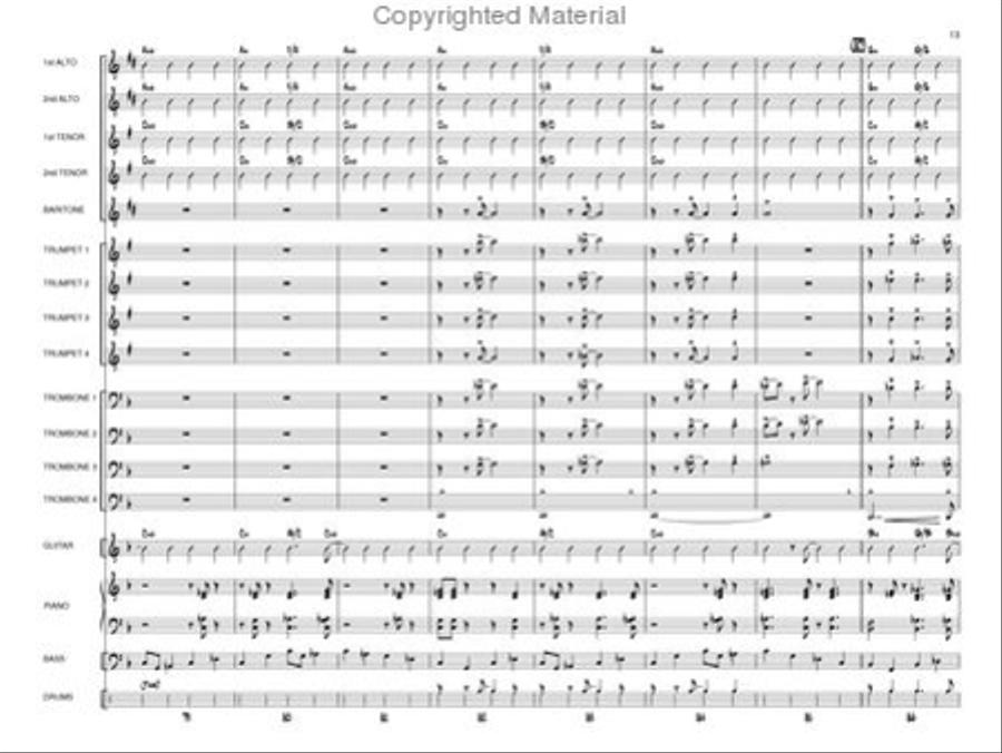 Pedal to the Metal Pedal to the Metal Jazz Ensemble scores gallery preview page 12