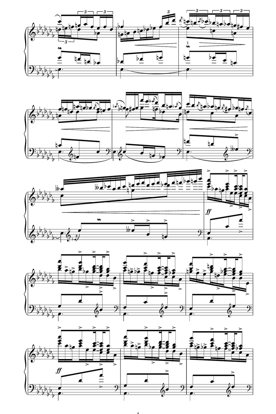 The Alhambra Piano Solo scores gallery preview page 4