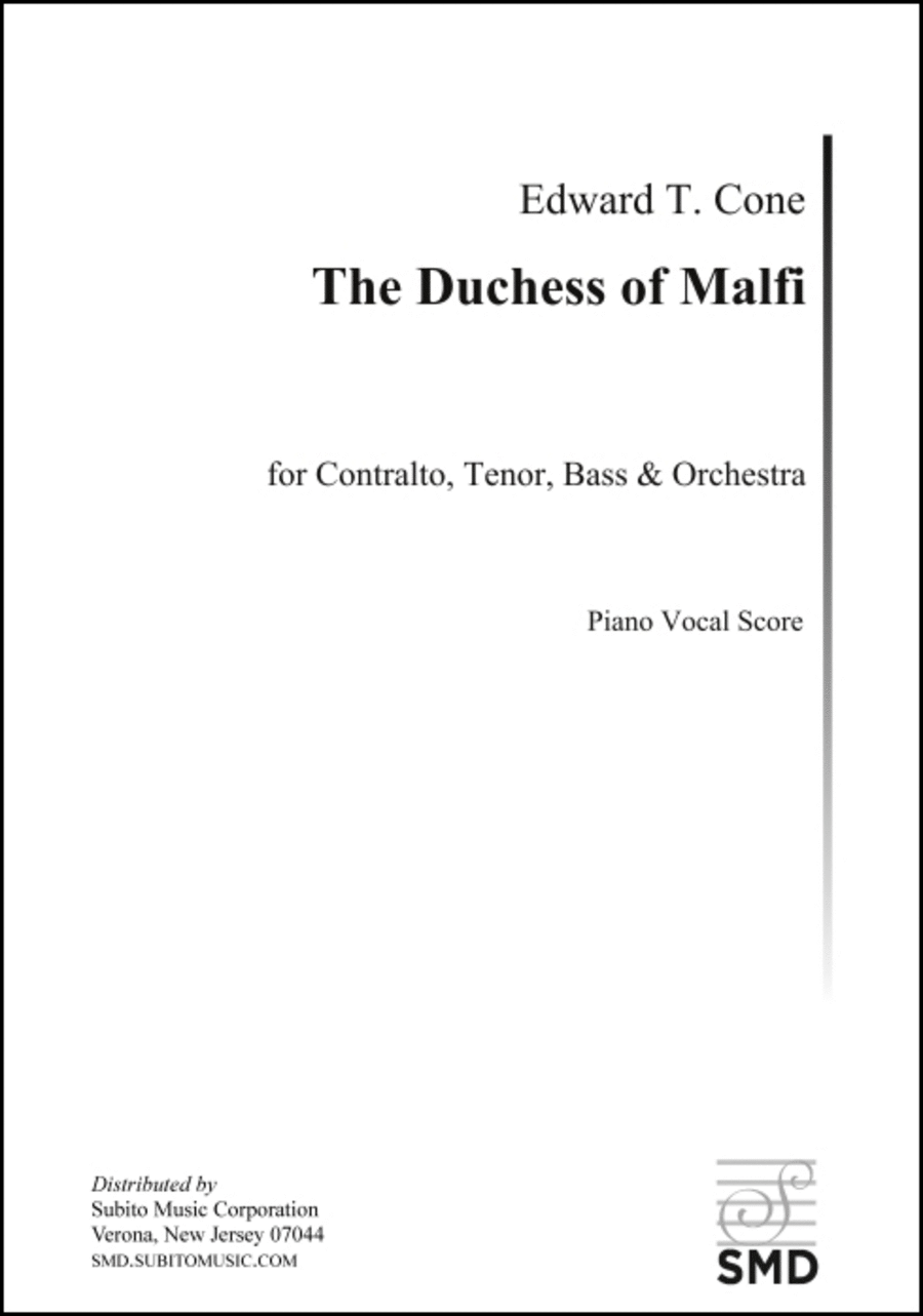 Book cover for The Duchess of Malfi