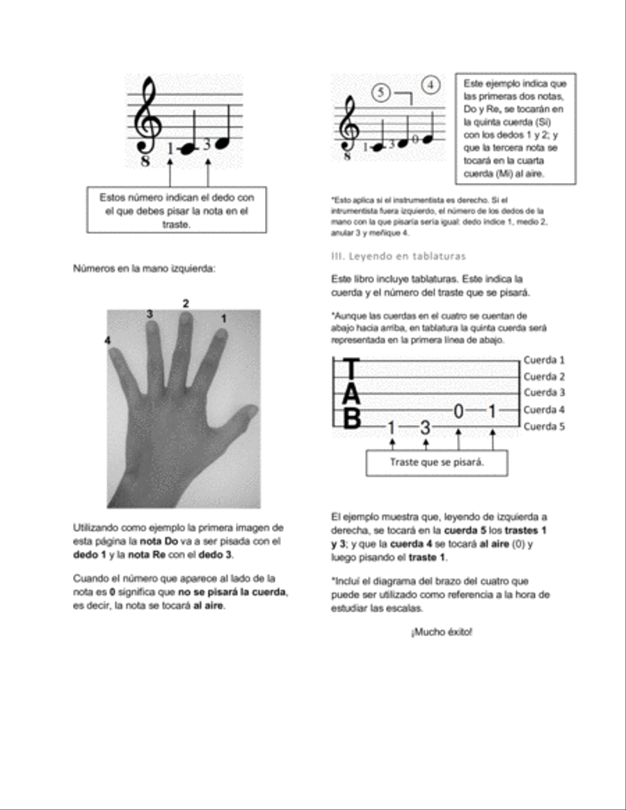 Escalas del Cuatro Puertorriqueño Small Ensemble scores gallery preview page 5