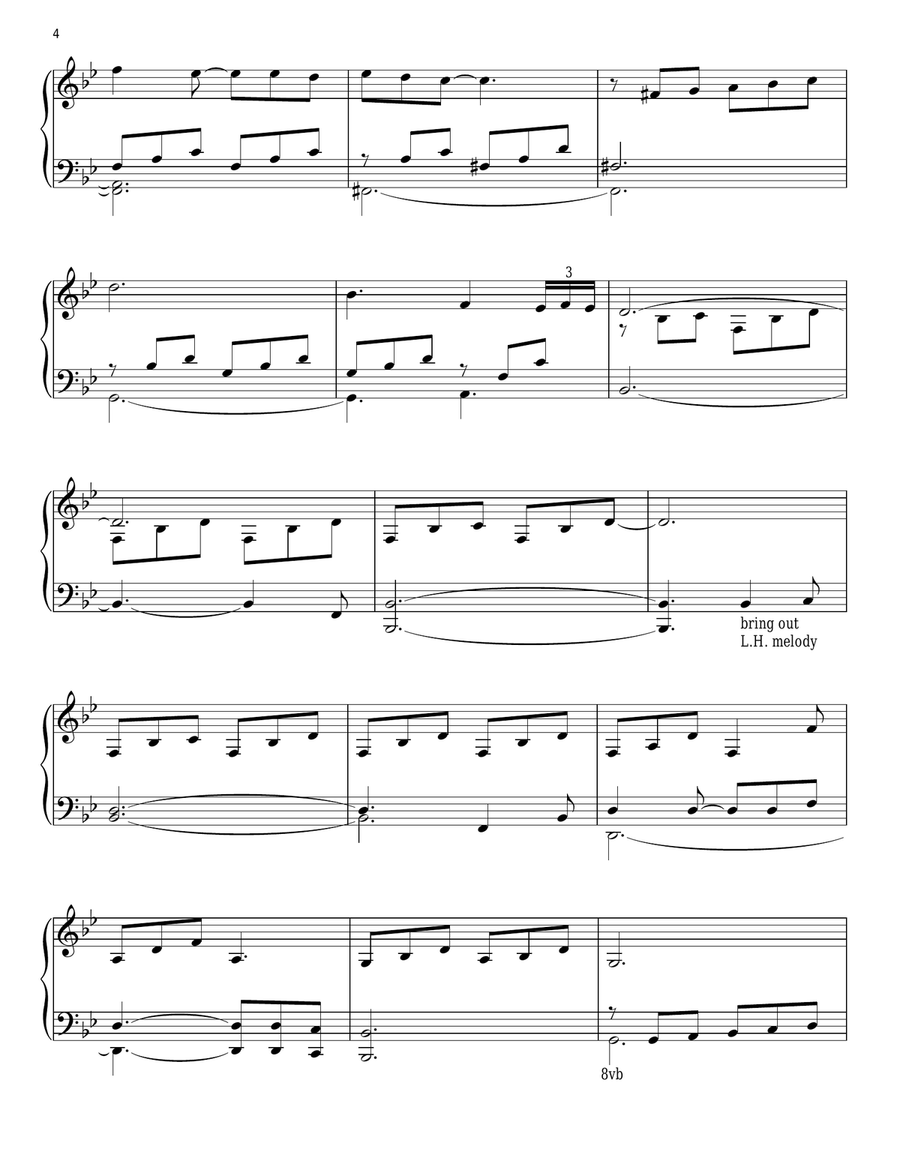 Help! Help! Piano Solo scores gallery preview page 4