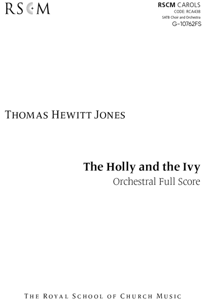 The Holly and the Ivy - Full Score