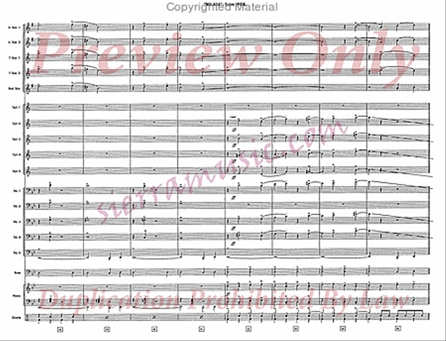 Malaga Jazz Ensemble scores gallery preview page 9