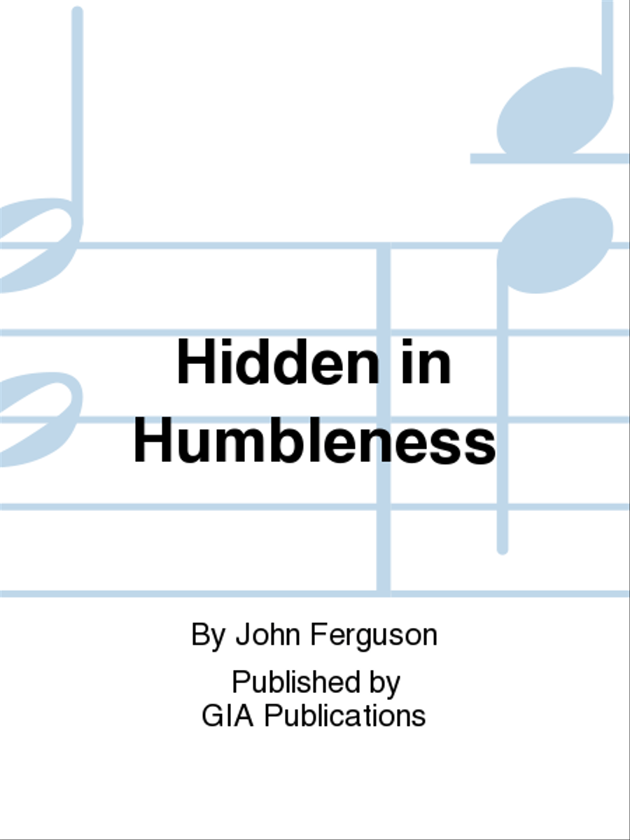 Hidden in Humbleness CD scores gallery preview page 1