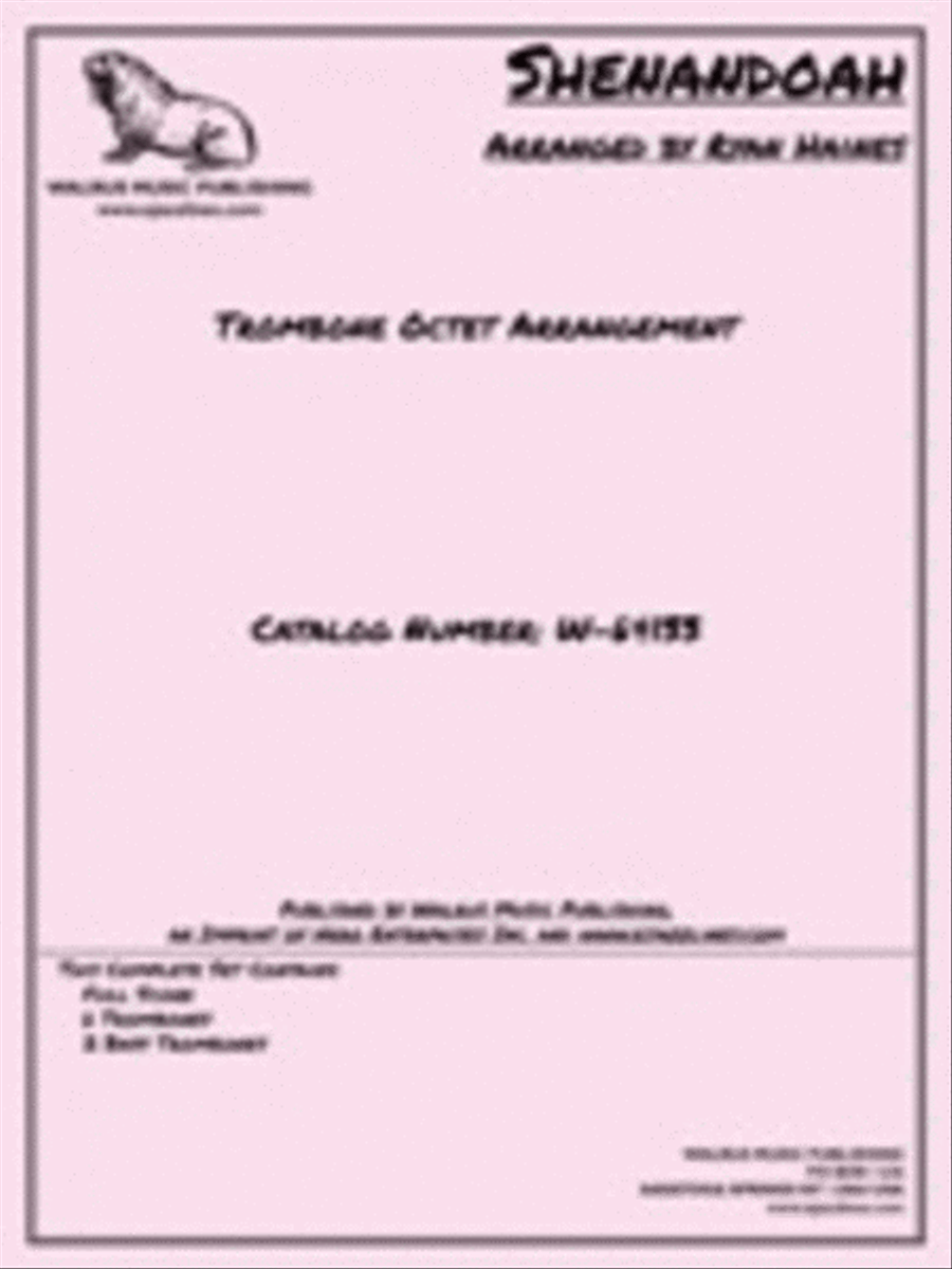 Shenandoah Chamber Music scores gallery preview page 1