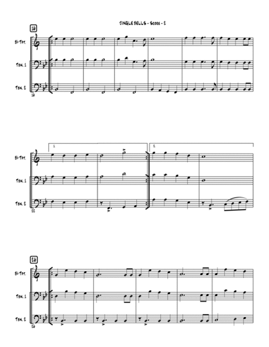Jingle Bells - Trumpet, 2 Trombone (Brass Trio) image number null