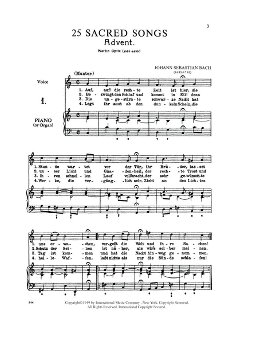 25 Sacred Songs (G. & E.) Voice Solo scores gallery preview page 2