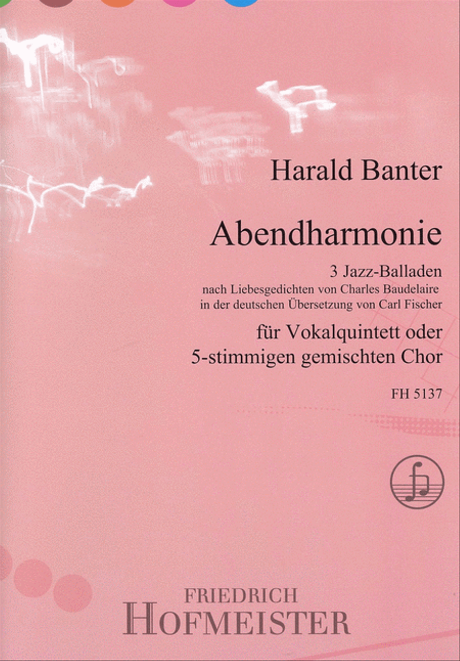 Abendharmonie Abendharmonie Mixed Choir scores gallery preview page 1
