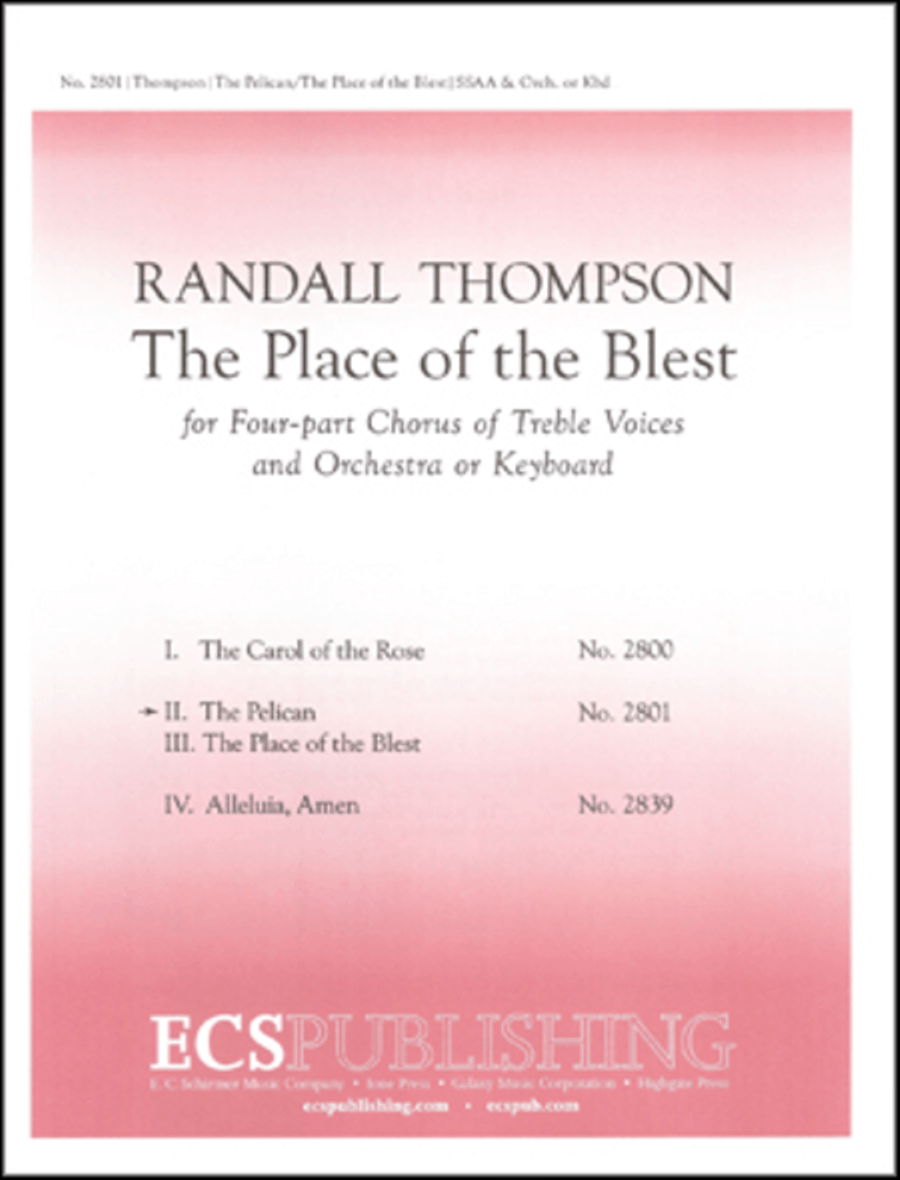 The Pelican & The Place of the Blest