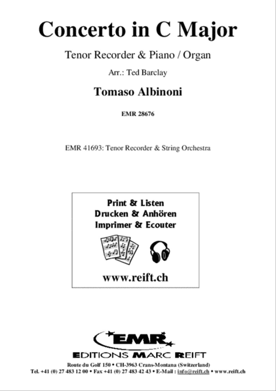 Concerto in C Major Concerto in C Major Tenor Recorder scores gallery preview page 2