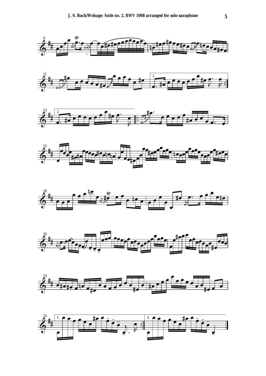 J.S. Bach: 