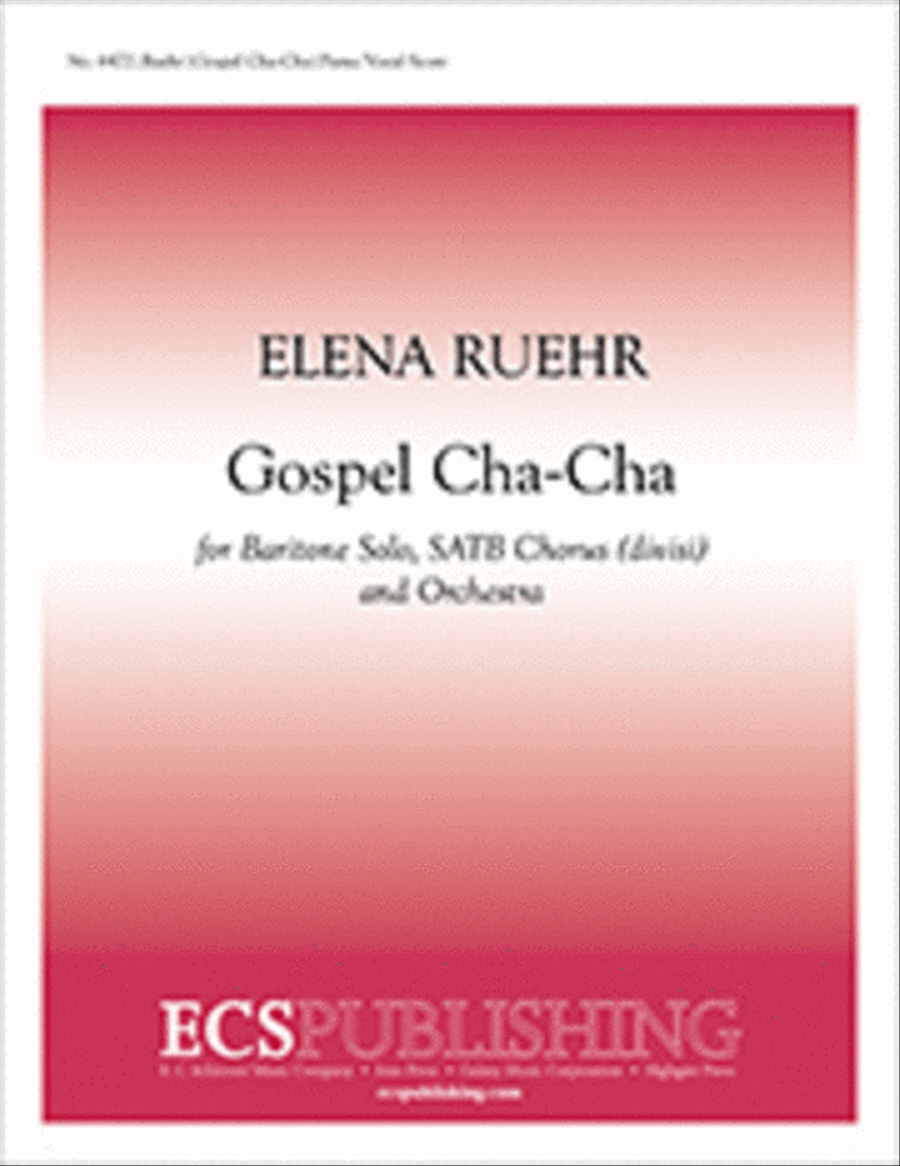 Gospel Cha-Cha Divisi scores gallery preview page 1