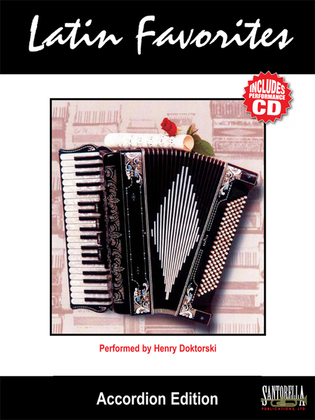 Book cover for Latin Favorites for Accordion with CD